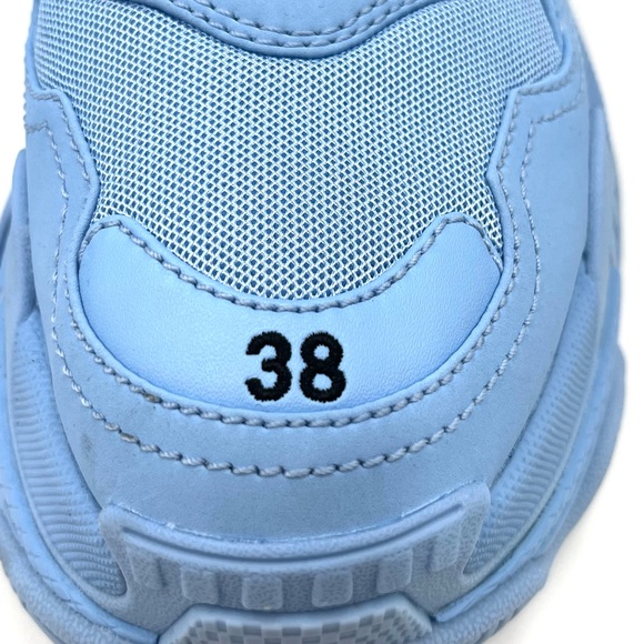 BALENCIAGA Triple S Sneakers Fabric and Mesh with Faux Leather - Picture 7 of 11